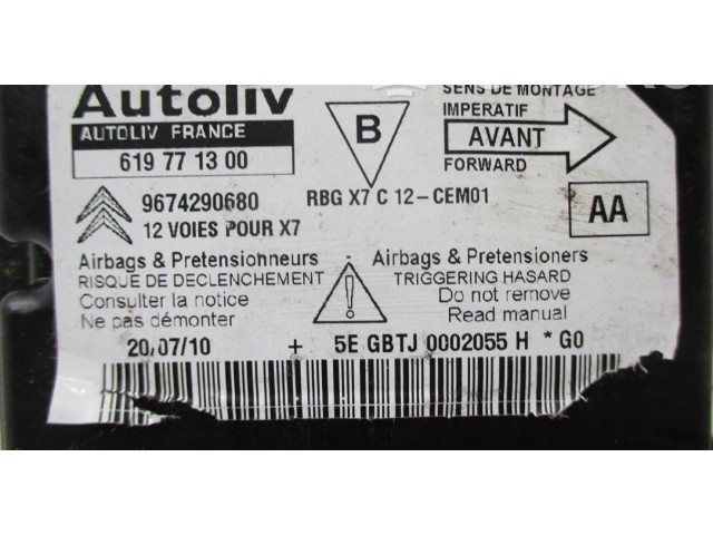 Блок подушек безопасности Citroen C5