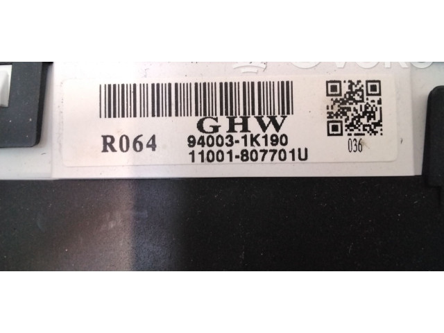 Панель приборов 940031K190, 940031K320   Hyundai ix20       