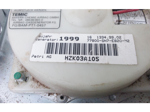 Подушка безопасности водителя 77800SN7E820M2, HZK03A105 Honda Civic