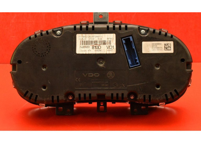 Панель приборов 5J0920810D, 5J0920810D Skoda Fabia Mk2 (5J)