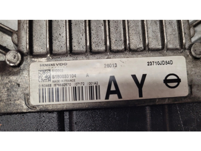 Řídící jednotka 23710JD54D, SID303 Nissan Qashqai 2008