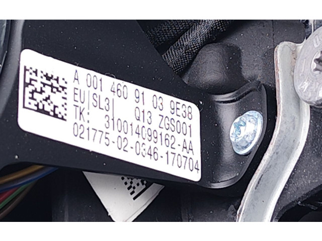 Руль Mercedes-Benz A W176  2012 - 2018 года A0014609103      