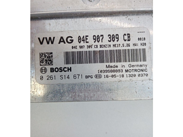 Řídící jednotka 04E907309CB, 0261S14671   Seat Ibiza IV (6J,6P) 2016