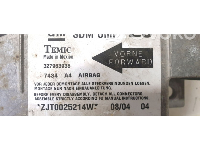 Блок подушек безопасности 13158712   Opel Meriva A