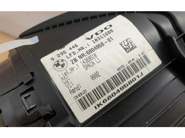 Přístrojová deska BMW 2 F46 2016 9295446, 6804958