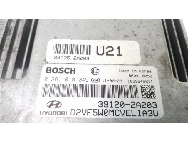 Řídící jednotka 0281018049, 391252A203 Hyundai i40 2012