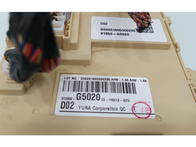 Блок предохранителей 91950G5020   KIA Niro    