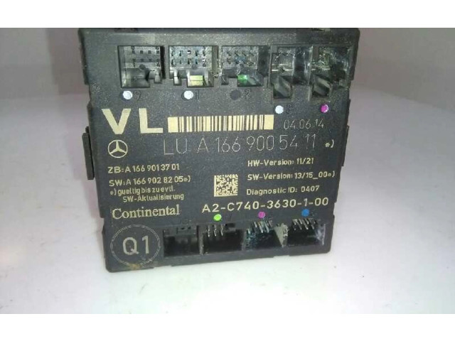 Řídící jednotka A1669005411, CONTROLPUERTA Mercedes-Benz GLA W156 2014