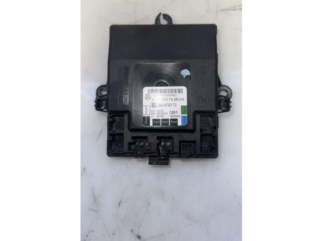 Блок управления A1698207426 Mercedes-Benz A W169