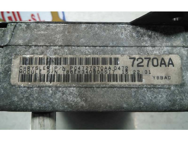 Řídící jednotka 04727270AA, 44396 Chrysler Grand Voyager II 1989