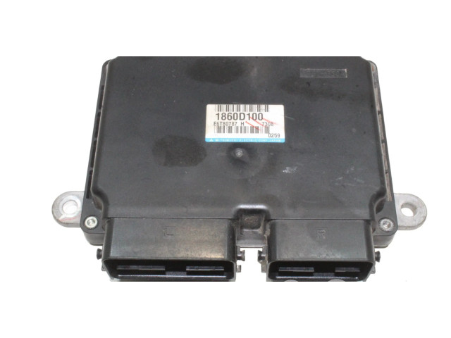 Блок управления двигателя 1860D100, E6T80787 Mitsubishi Outlander
