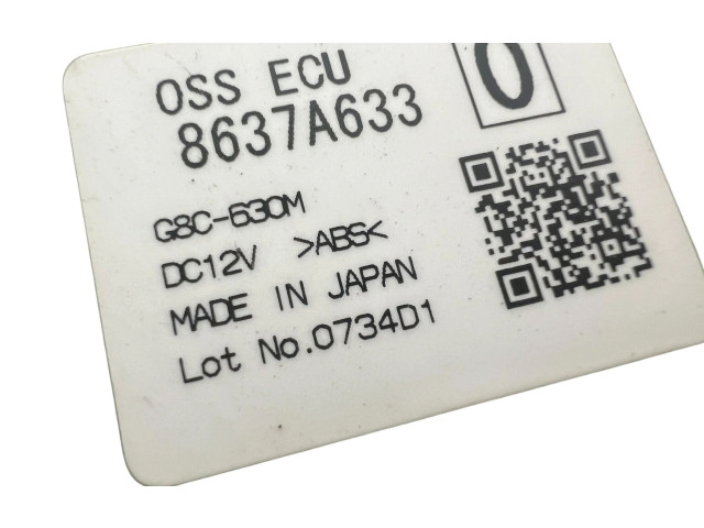 Řídící jednotka 8637A633, G8C630M Peugeot 4008 2014