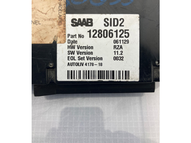 Дисплей 12806125, 061129 Saab 9-5