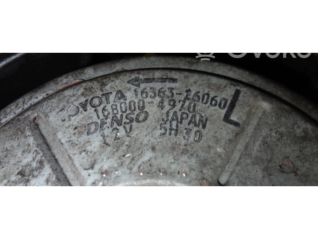 Вентилятор радиатора 16363-26070, 168000-4970 Lexus IS 220D-250-350 2.2