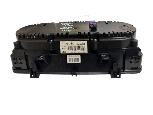 Přístrojová deska  Volkswagen Caddy 2011 2K0920875A, 1119010100  