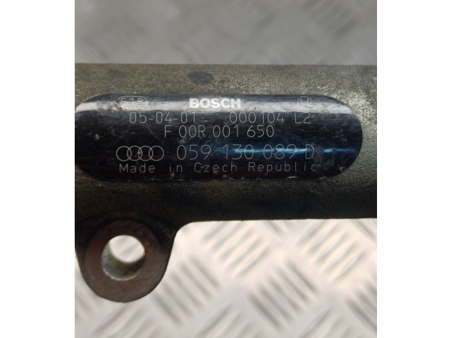 Топливная рампа 059130089D, 059130758 Audi A6 S6 C6 4F