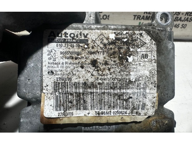   Pojistková skříňka 9665100080   Peugeot 308 2007