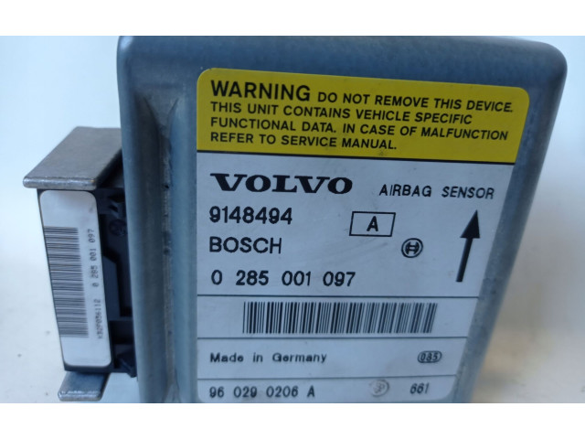 Блок управления надувных подушек 9148494   Volvo 850