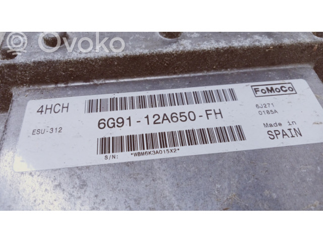 Блок управления двигателя 6G9112A650FH   Ford S-MAX