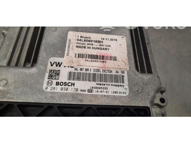 Блок управления двигателя 04L907309K Audi Q3 8U