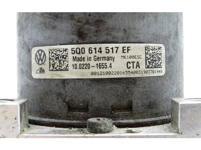 Блок АБС 5Q0614517EF, 10022016554 Volkswagen Golf VII 2013 - 2019 года