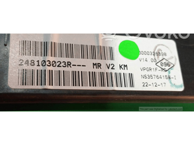 Панель приборов 248103023R Dacia Lodgy