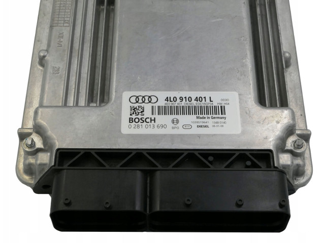 Řídící jednotka 4L0910401L, 0281013690 Audi Q7 4L 2007