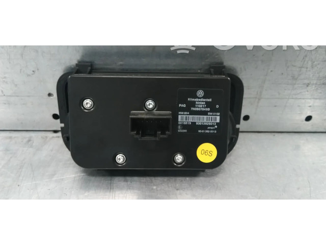 Блок управления климат-контролем 7N0907049B, 7N0907049C Seat Alhambra (Mk2)