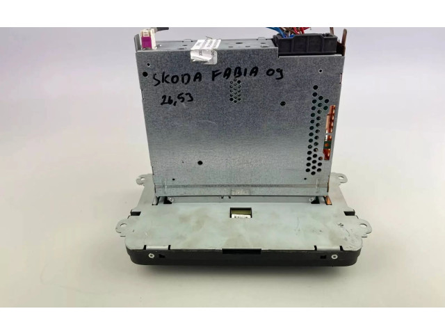 Радио/ проигрыватель CD/DVD / навигация 5J0035161A Skoda Fabia Mk1 (6Y)