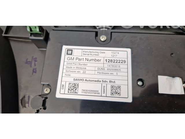 Блок управления климат-контролем 12822229   Saab 9-5