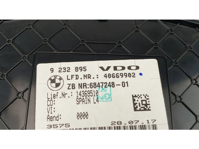 Přístrojová deska BMW 4 F36 Gran coupe 2014 9364608