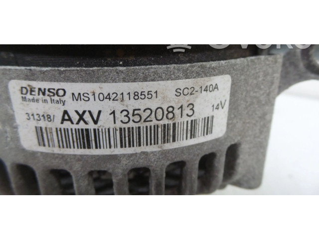 Генератор 13520813, 13587304 Vauxhall Astra K