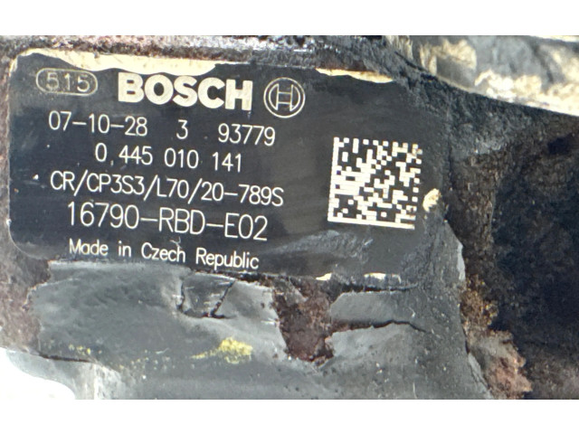 Vstřikovač 16790RBDE02, 0445010141 Honda Civic N22A2