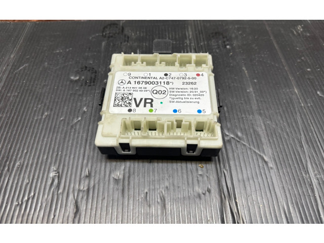 Блок управления A1679003118, A2139010608 Mercedes-Benz GLE W167