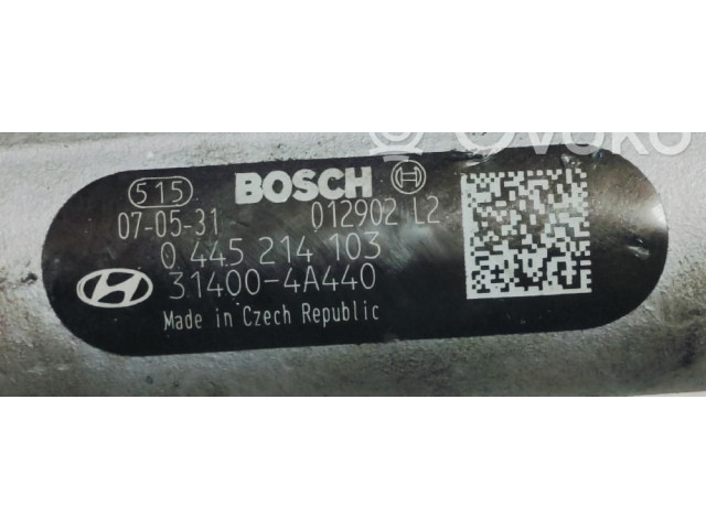 Топливная рампа 0445214103   KIA Sorento   для двигателя D4CB