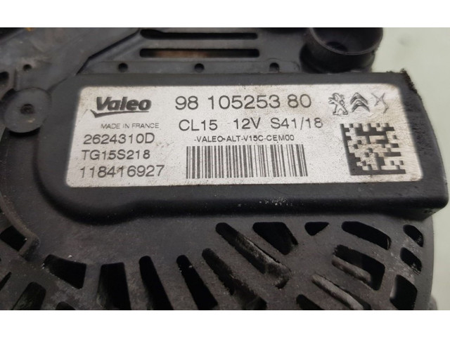 Генератор 9810525380, 9810525380   Peugeot Partner III      