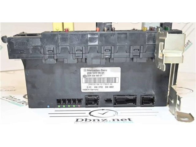 Pojistková skříňka A2095450601, A2095450601 Mercedes-Benz CLK A209 C209 2003