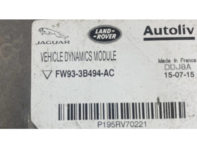 Блок подушек безопасности FW933B494AC Jaguar XJ X351