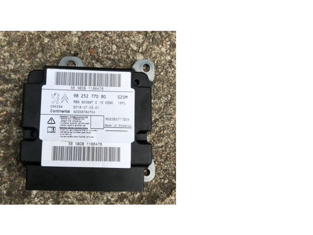 Блок подушек безопасности 9825277080, A2C98794704   Citroen C3 Aircross
