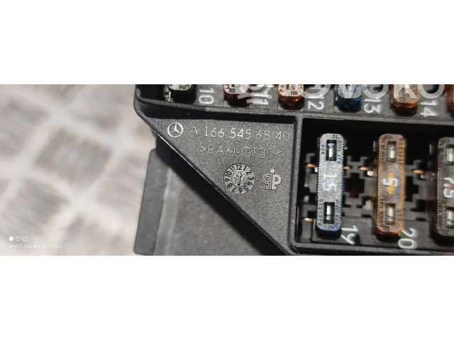 Блок предохранителей A1665456840   Mercedes-Benz GL X166    