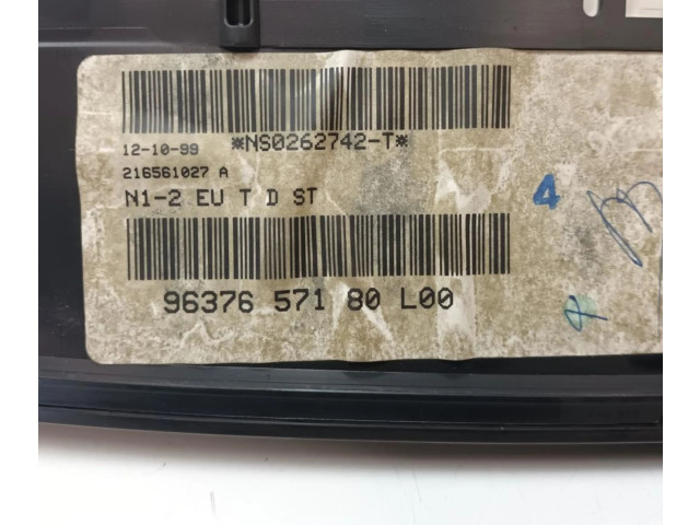 Přístrojová deska Citroen Berlingo 9637657180