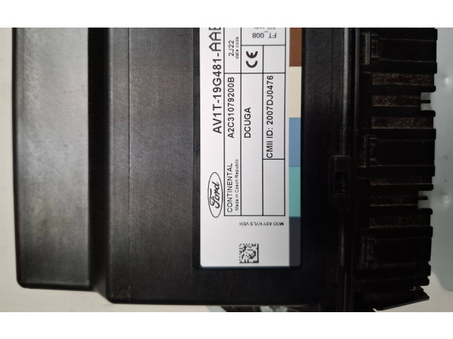 Блок комфорта AV1T19G481AAB, A2C31079200B Ford B-MAX