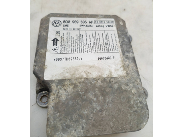 Блок подушек безопасности 6Q0909605AH, 0037TD09SS9   Volkswagen Caddy