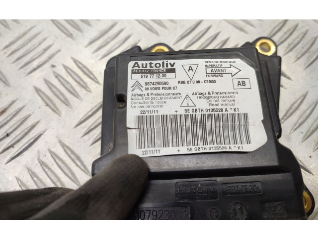 Блок подушек безопасности 9674290580 Citroen C5