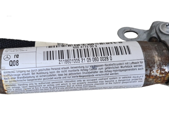 Боковая подушка безопасности 2118601005   Mercedes-Benz E W211