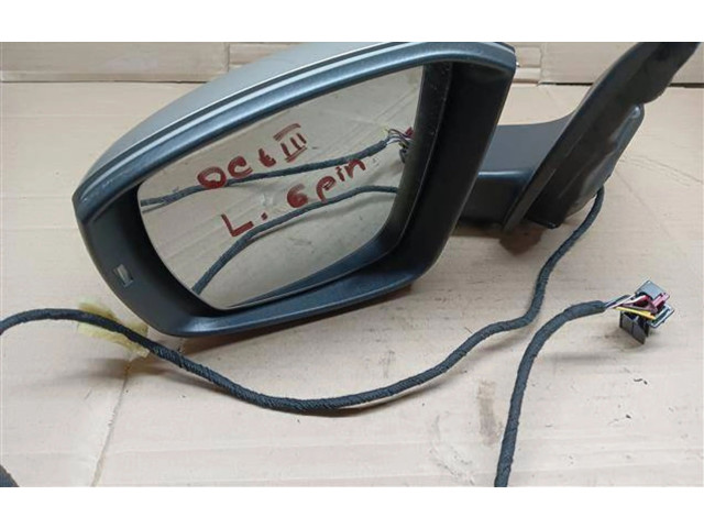 Зеркало электрическое Skoda Octavia Mk3 (5E) 2013 - 2019 года