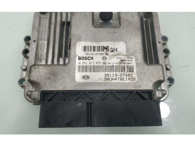 Блок управления двигателя 0281013072   KIA Carens II