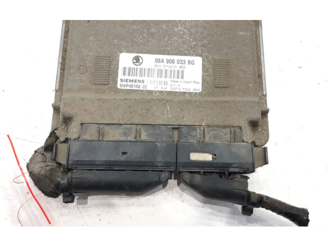 Блок управления двигателем Блок управления 06A906033BG Skoda Octavia Mk1 (1U)