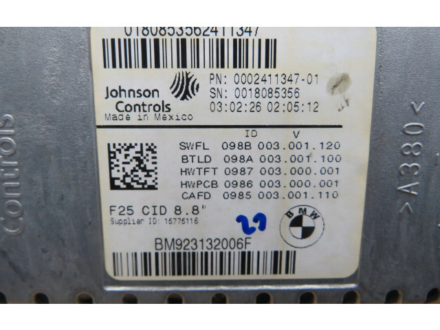 Дисплей    9231320   BMW X3 F25