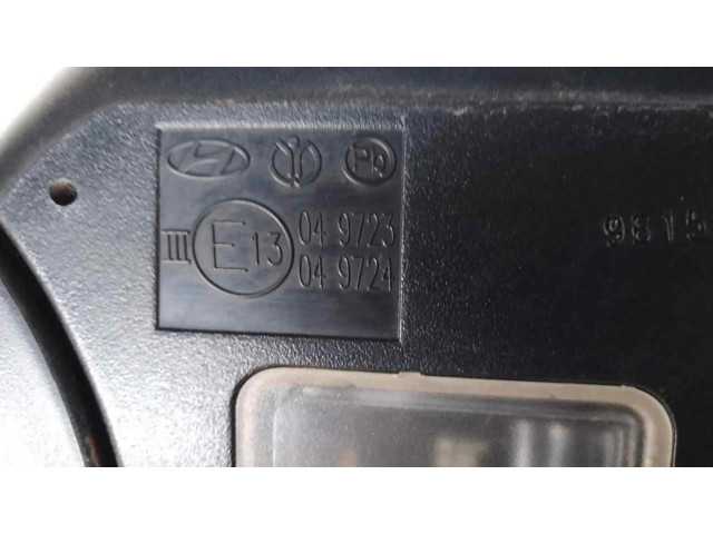 Zpětné zrcátko Hyundai i30 049723, RETROVISORDERECHO